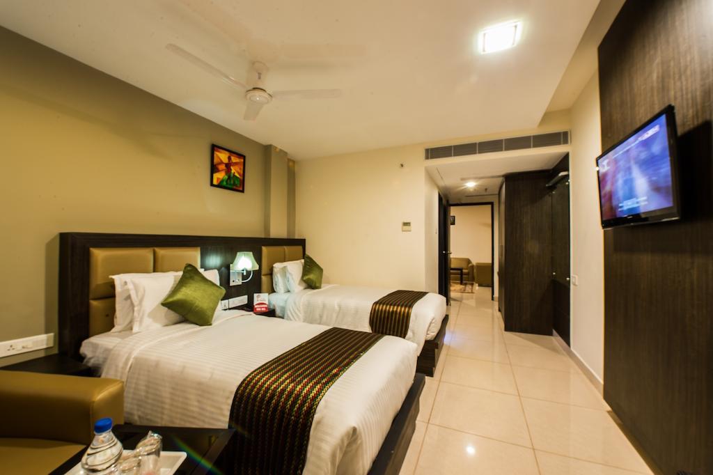 Plaza Hotel Trichy Tiruchirappalli Стая снимка